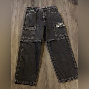 Empyre Black Wide Leg Jeans